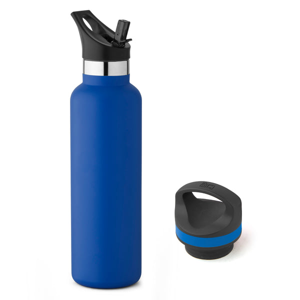 OXO Strv 20 oz Insulated Water Bottle Topaz Blue